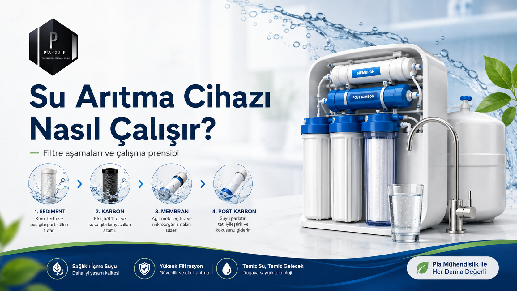 Su Arıtma Cihazı Nasıl Çalışır?