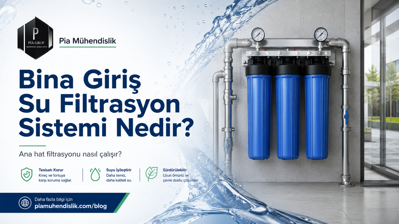 Bina Giriş Su Filtrasyon Sistemi Nedir?