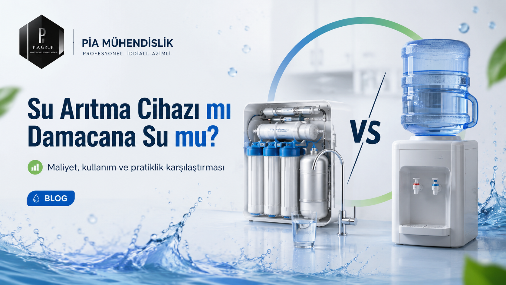 Su Arıtma Cihazı mı Damacana Su mu?