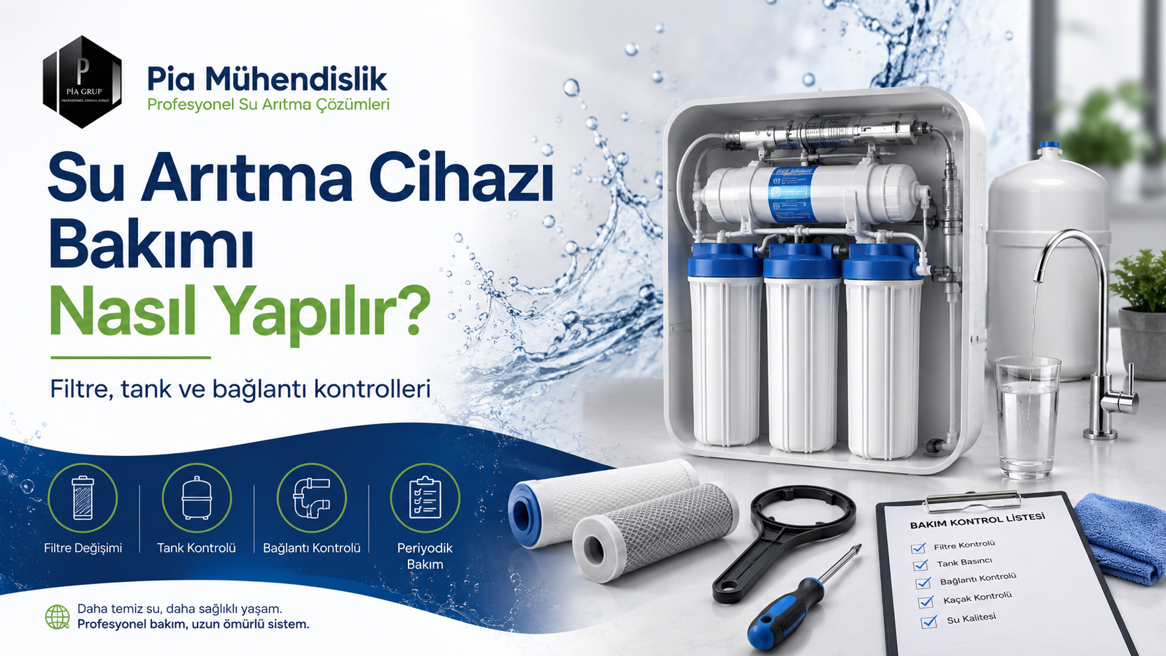 Su Arıtma Cihazı Bakımı Nasıl Yapılır?