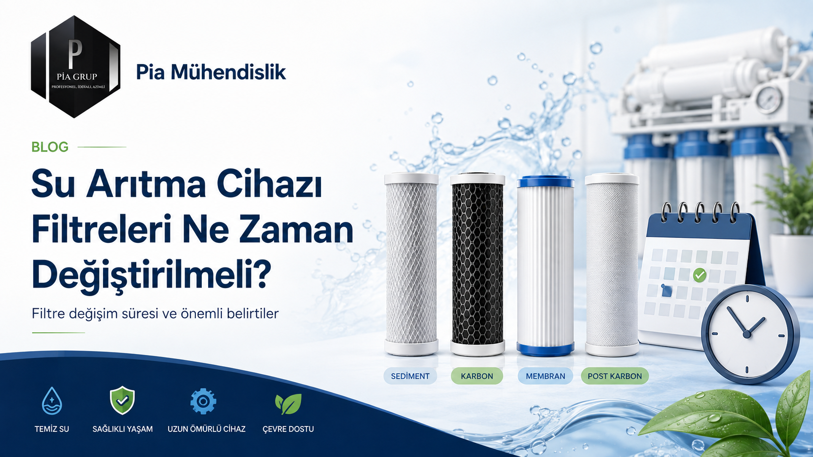Su Arıtma Cihazı Filtreleri Ne Zaman Değiştirilmeli?